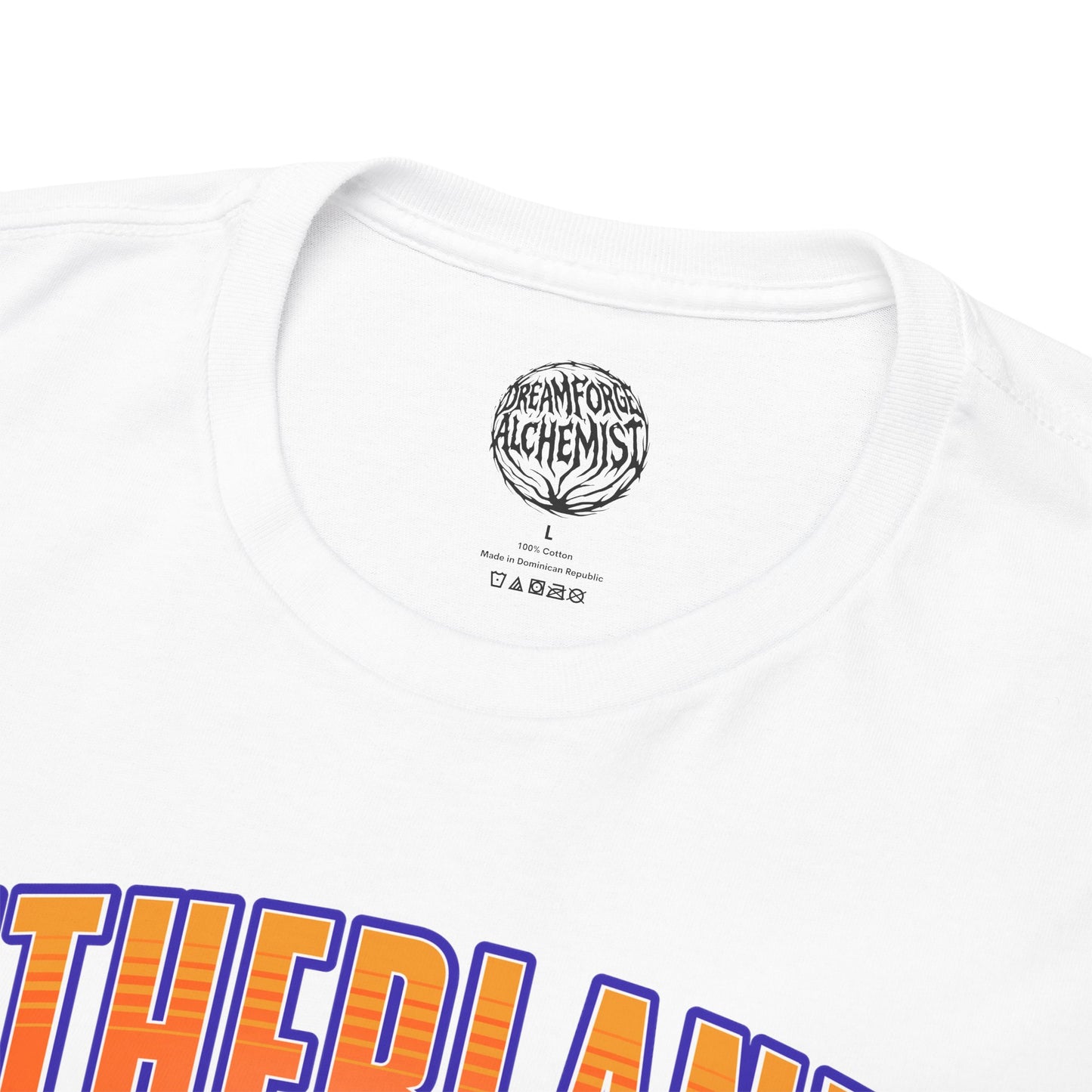 Netherlands Lion T-Shirt — Retro Orange Collegiate Tee