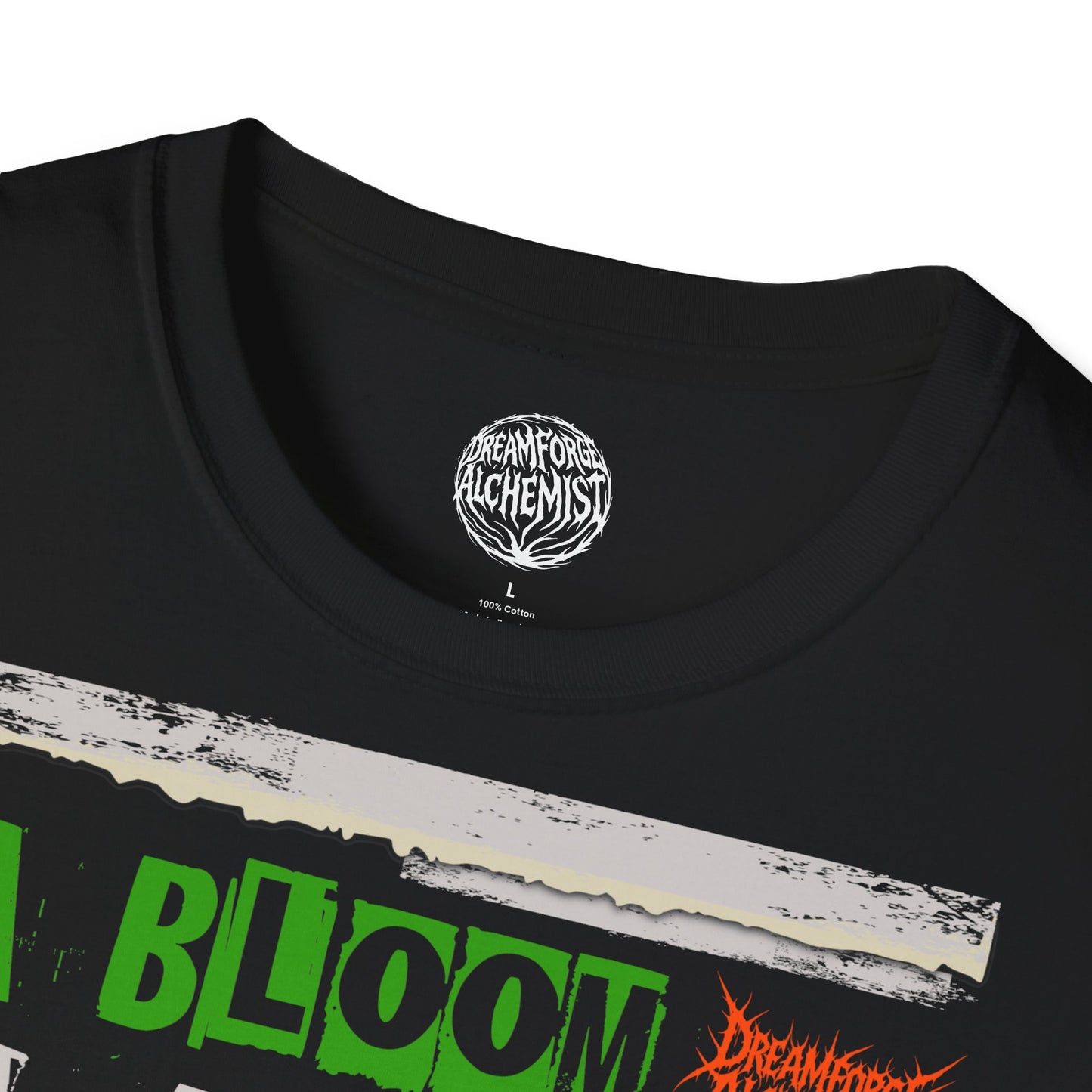 Garden Bloom T-Shirt — A Bloom in a Post-Industrial Garden Floral Tee