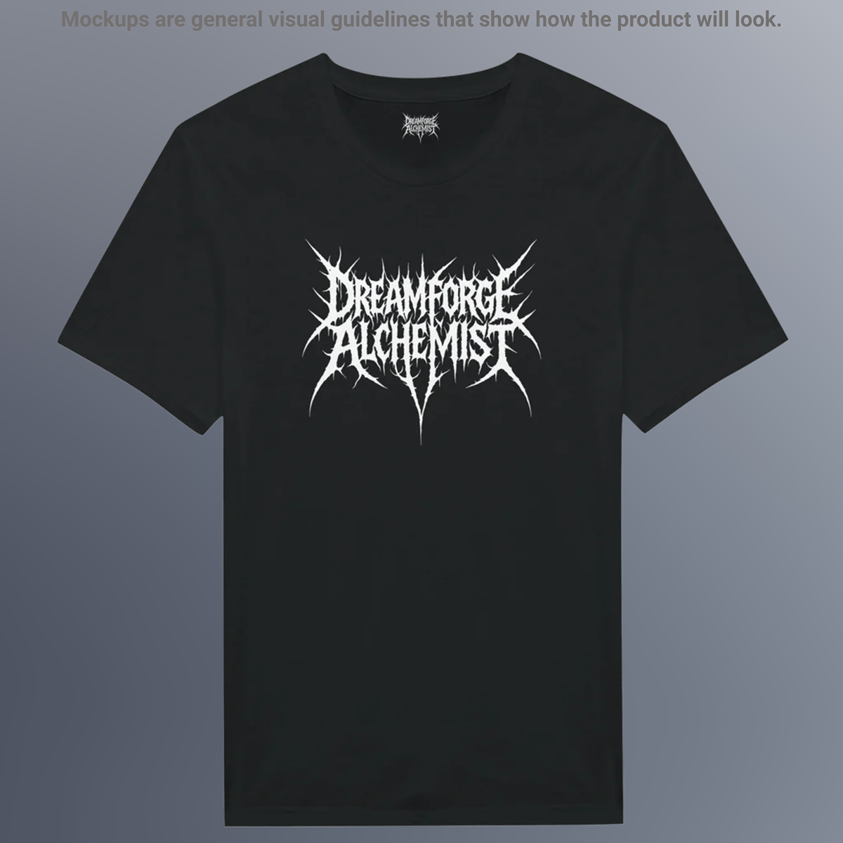 DA000b - Spiked Logo T-shirt – BLACK SPELL EDITION