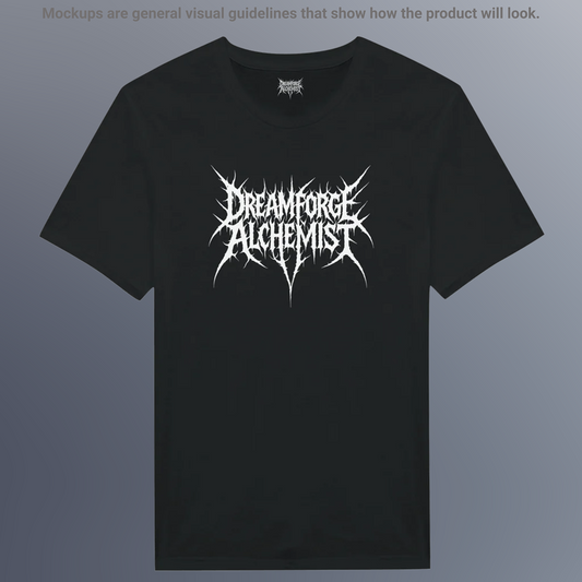 DA000b - Spiked Logo T-shirt – BLACK SPELL EDITION